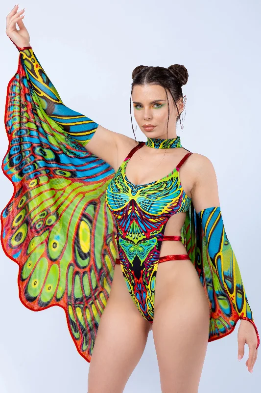 Crop Bodysuits to Pair with High - Waisted BottomsOut Of The Cocoon Strapped Bodysuit Crop Bodysuits to Pair with High - Waisted BottomsOut Of The Cocoon Strapped Bodysuit