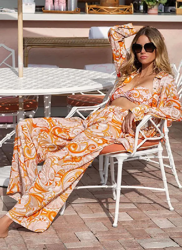 Recycled material cover ups for an environmentally friendly choicePaige Set
