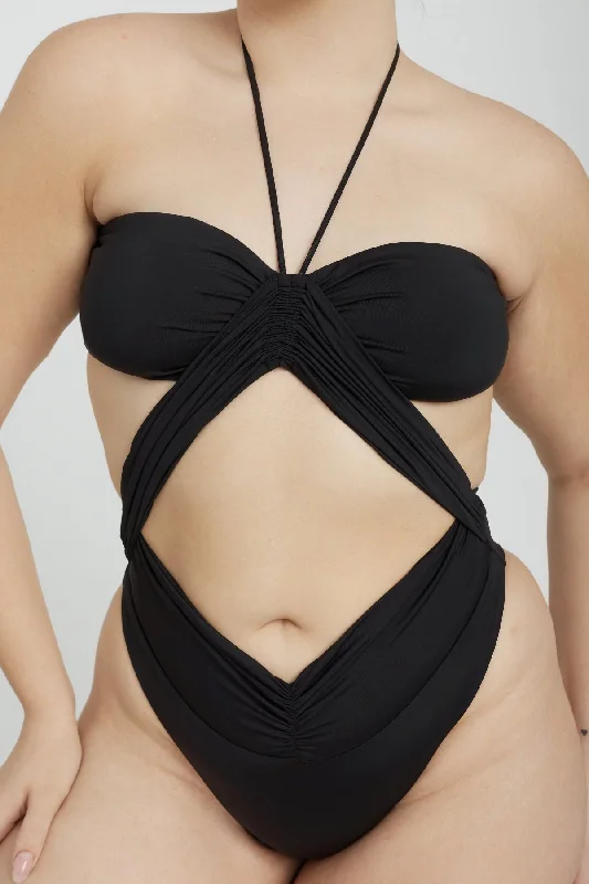 Phoenix One Piece - Black