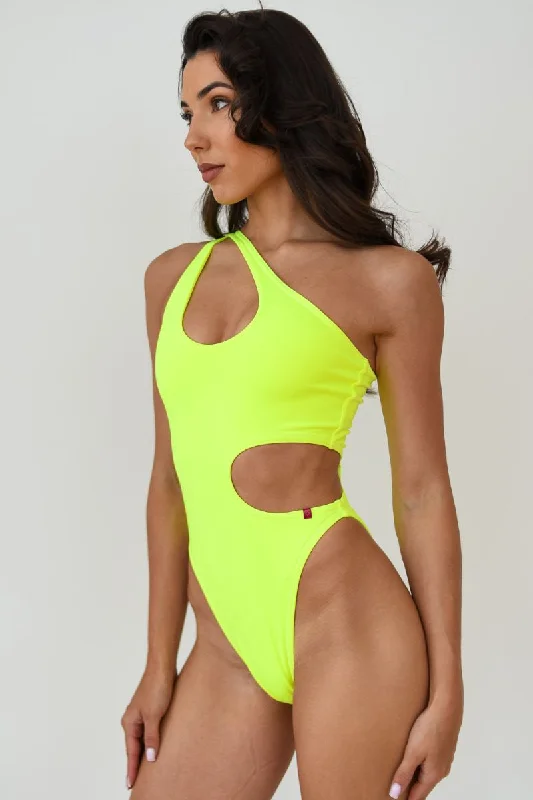 Metallic Bodysuits for a Glitzy and Glamorous Night OutPole Addict Mesmerised Bodysuit - Neon Yellow Metallic Bodysuits for a Glitzy and Glamorous Night OutPole Addict Mesmerised Bodysuit - Neon Yellow
