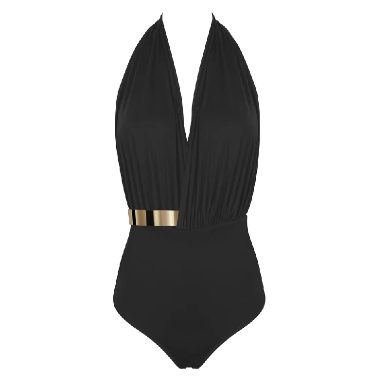 ST. TROPEZ II Swimsuit - STUDIO EDITION GOLD/ SILVER - Black