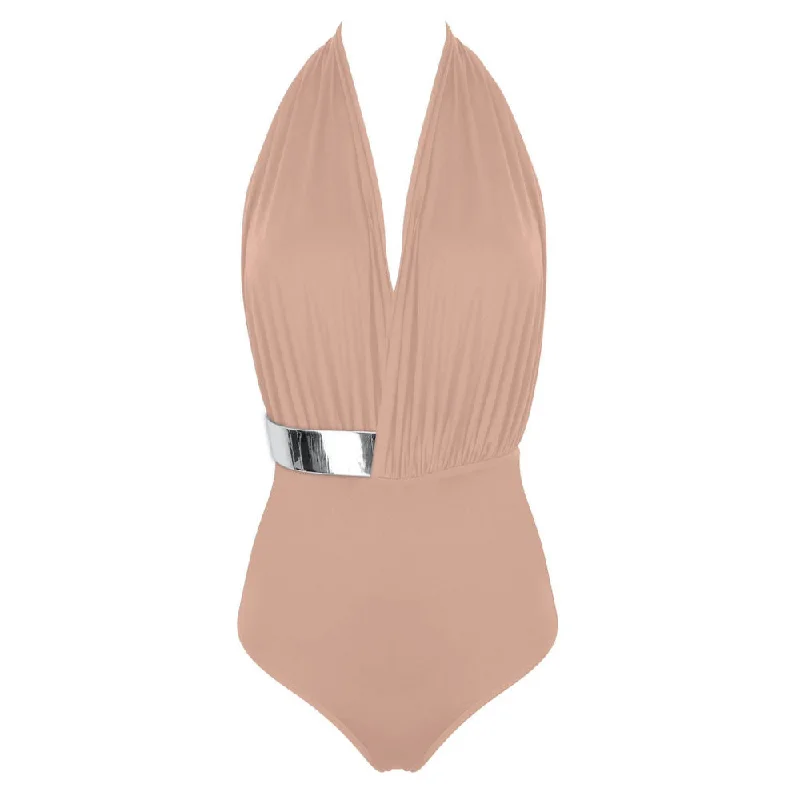 Women's Velvet One - Pieces in Emerald Green for a Luxurious and Sophisticated OccasionTHE ST. TROPEZ GOLDEN Swimsuit - Matelasse Rosé Women's Velvet One - Pieces in Emerald Green for a Luxurious and Sophisticated OccasionTHE ST. TROPEZ GOLDEN Swimsuit - Matelasse Rosé