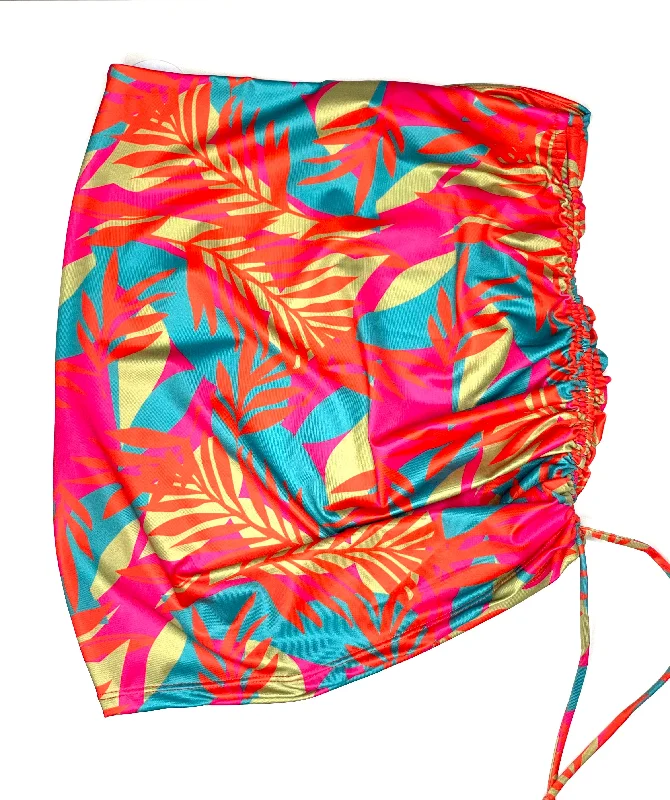 Hooded cover ups for windy beach daysTropicalea mesh skirt