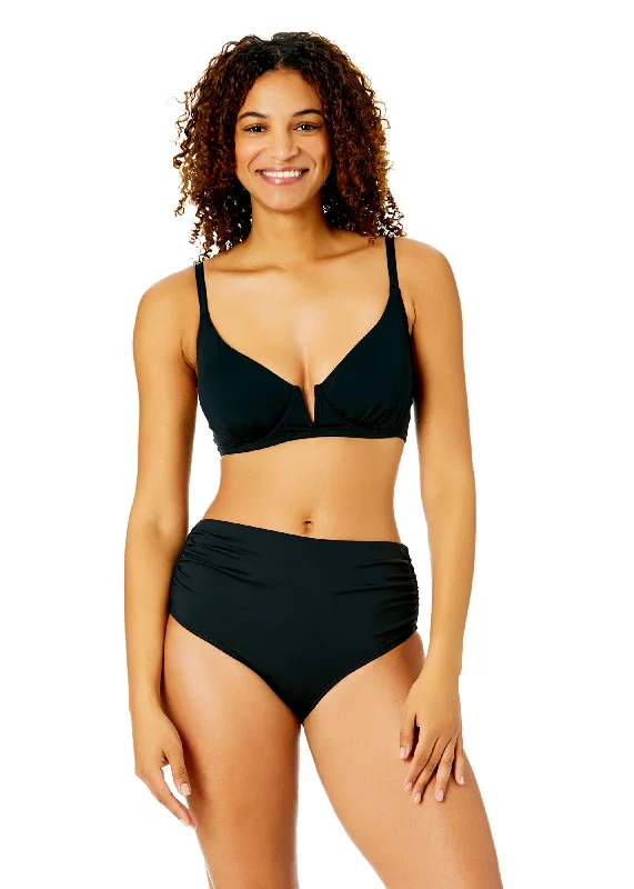 Women's Halter Neck Swim Tops with Tie - Back in Neon Colors for a Bold Summer VibeWomen's Live In Color V Wire Underwire Bikini Top Women's Halter Neck Swim Tops with Tie - Back in Neon Colors for a Bold Summer VibeWomen's Live In Color V Wire Underwire Bikini Top